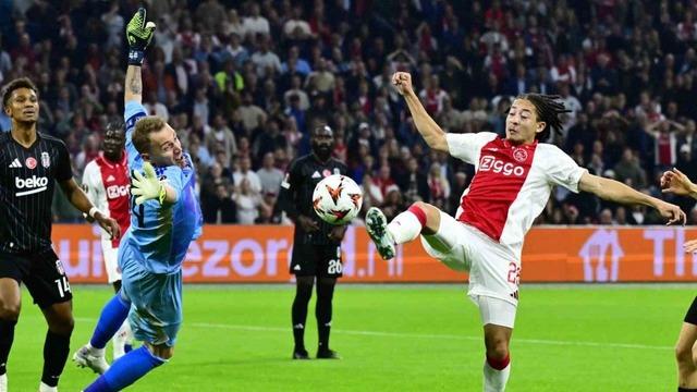 uefa-avrupa-ligi-ajax-1-besiktas-0-ilk yarı