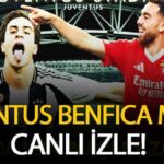 İlk 11, Juventus Benfica maçına karşılık mı? Şampiyonlar Ligi’nde gece Türk!