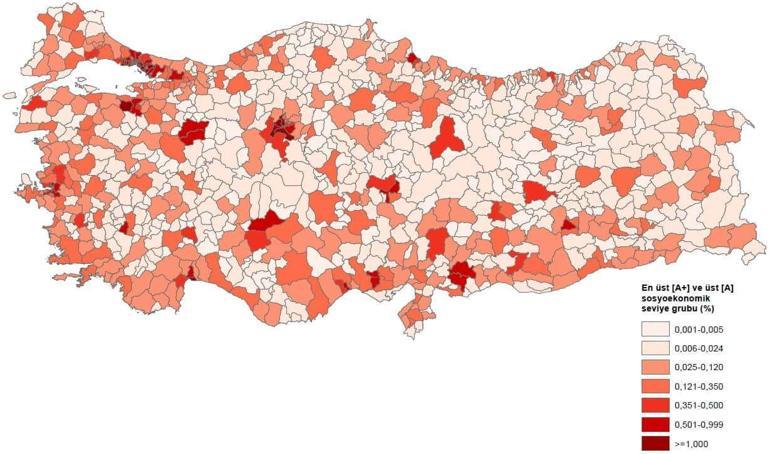 Türkiye'nin sosyo -ekonomik seviyesi netleşti