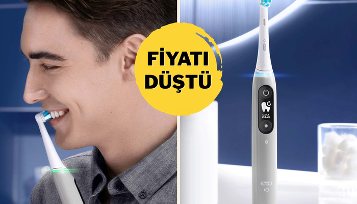 Oral-B iO-6 Şarjlı Diş Fırçası Okula ve Şehre Dönüş Fırsatları’na özel indirimde